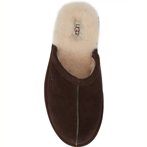 NEW UGG Size 8 Men\'s Scuff Slippers - Espresso Brown